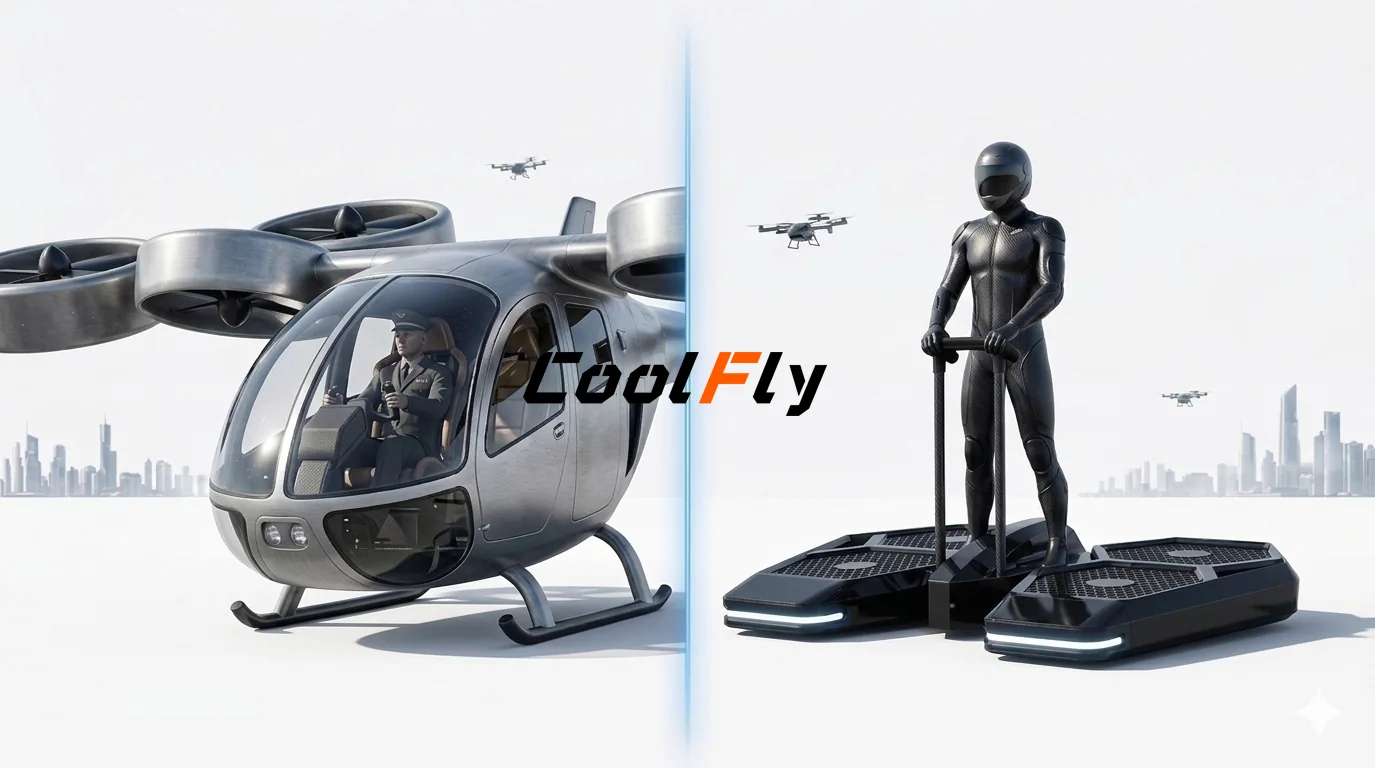 Actually Safe: Coolfly Discover the Miracle of Standing eVTOL