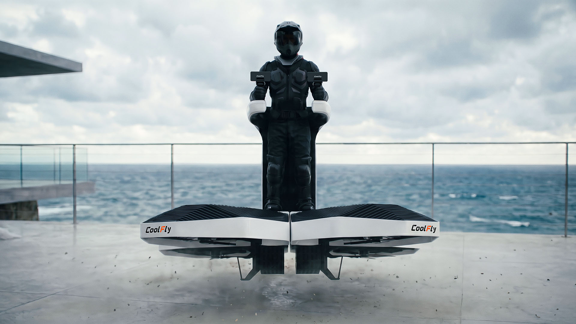 CoolFly Urban Standing Personal Aircraft