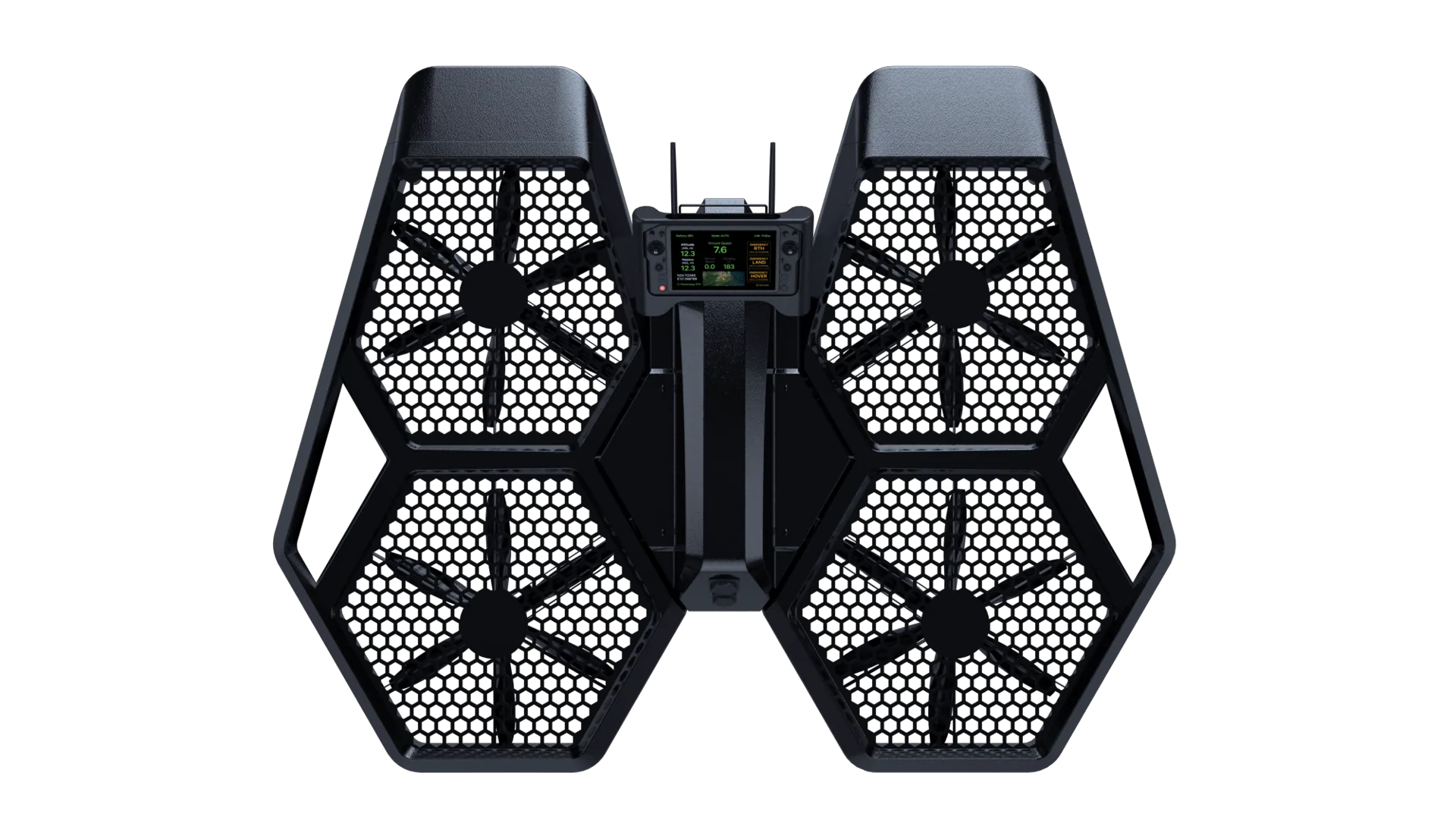 Close-up shot of a lightweight evtol aircraft chassis, high-tech carbon fiber materials