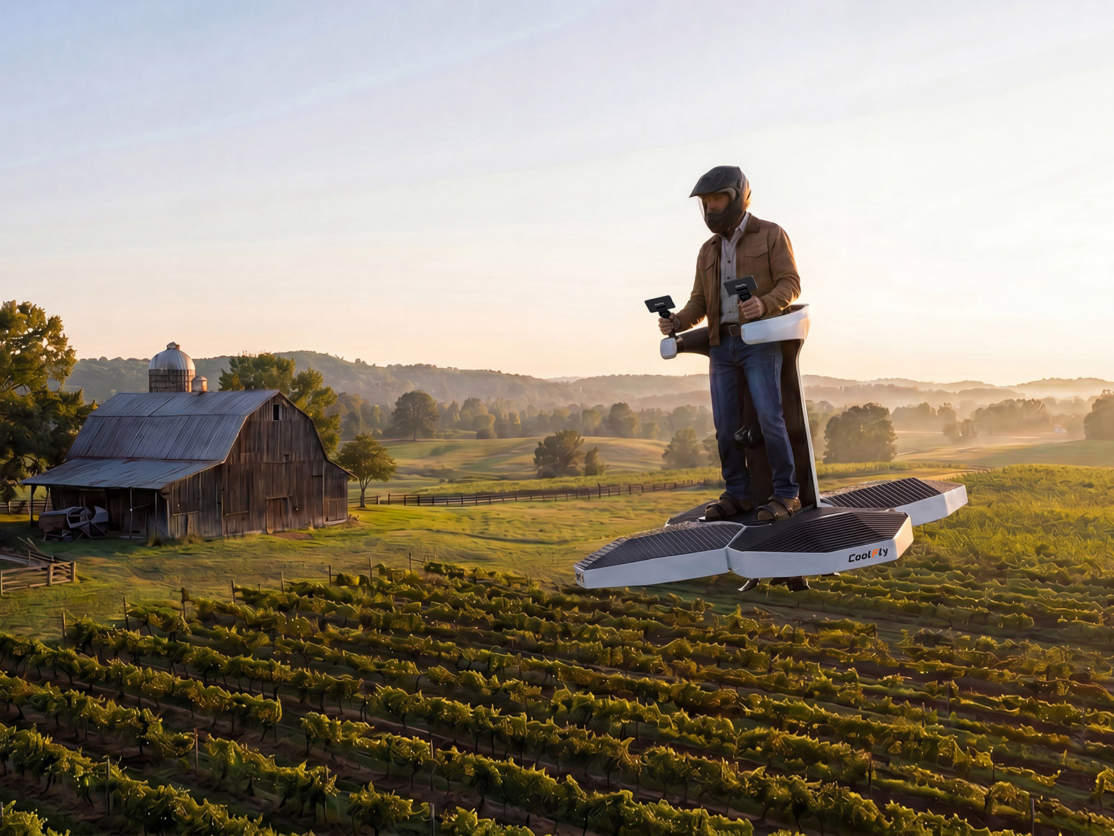 CoolFly Urban personal evtol aircraft
