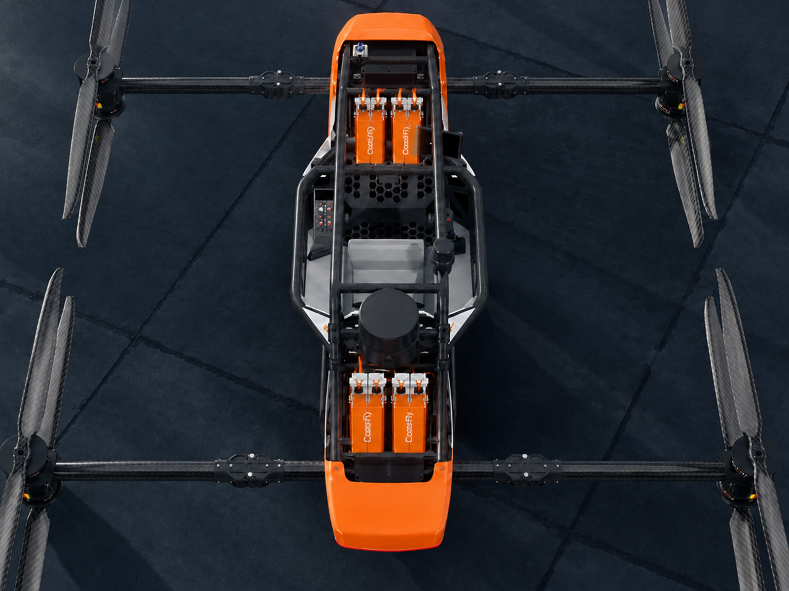 Quad-Axis, 8-Rotor Drive
