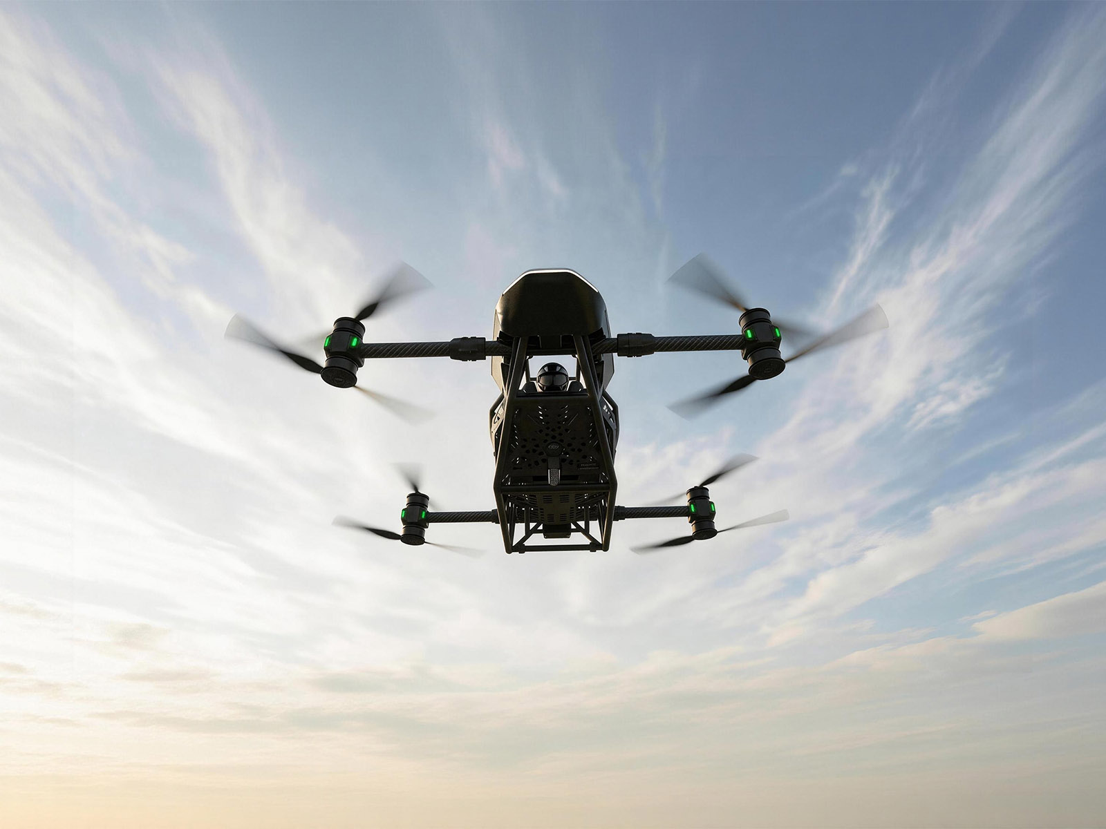 Quad-Axis, 8-Rotor Drive