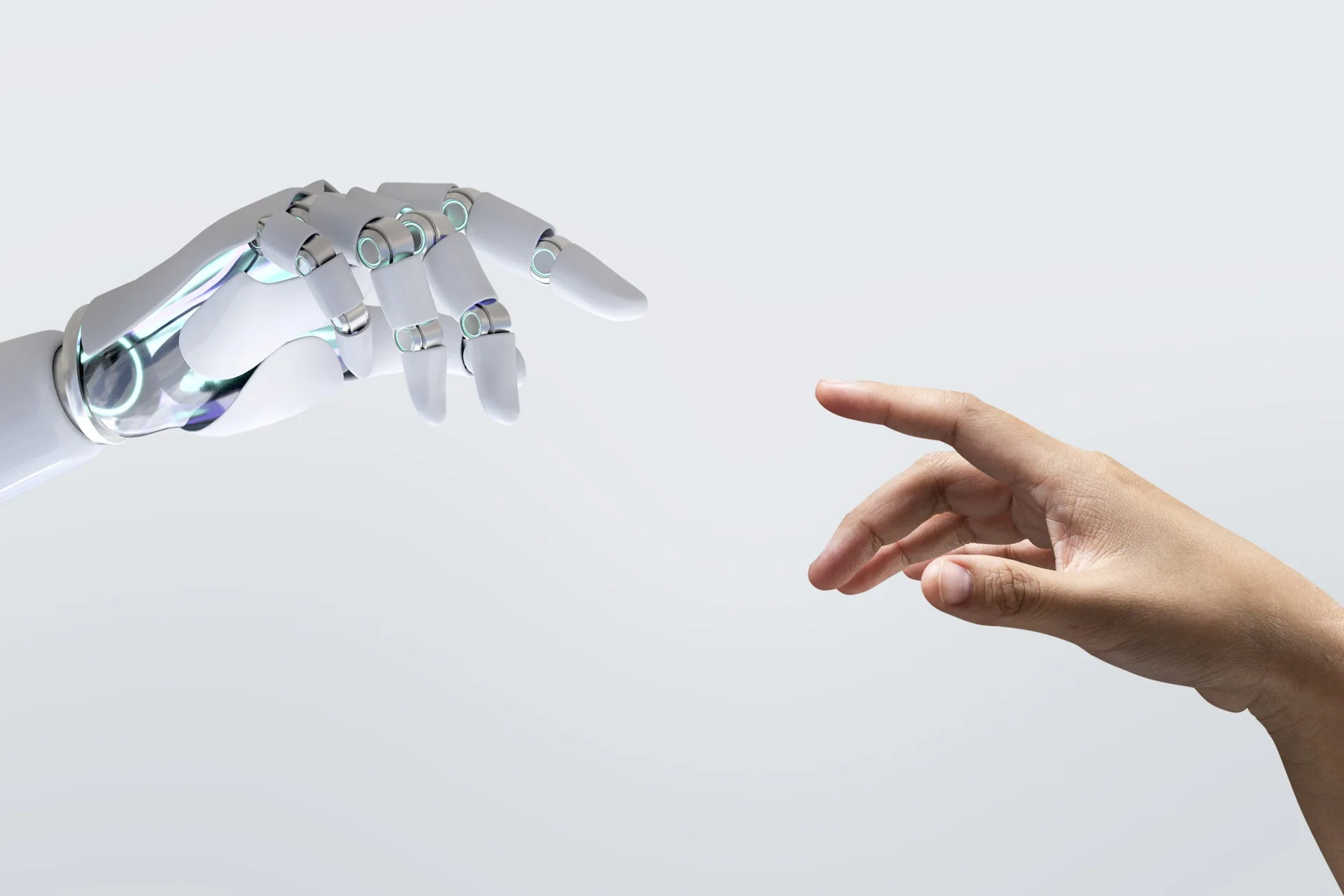 Machines serve humans.